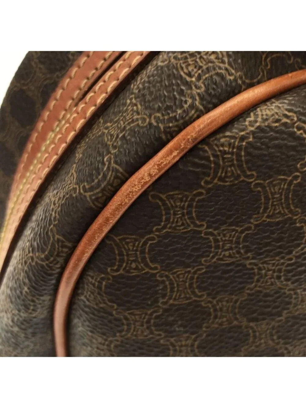 Celine Vintage Bag Handbag Brown - Picture 7 of 10